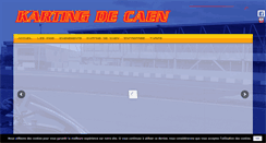 Desktop Screenshot of karting-caen.fr